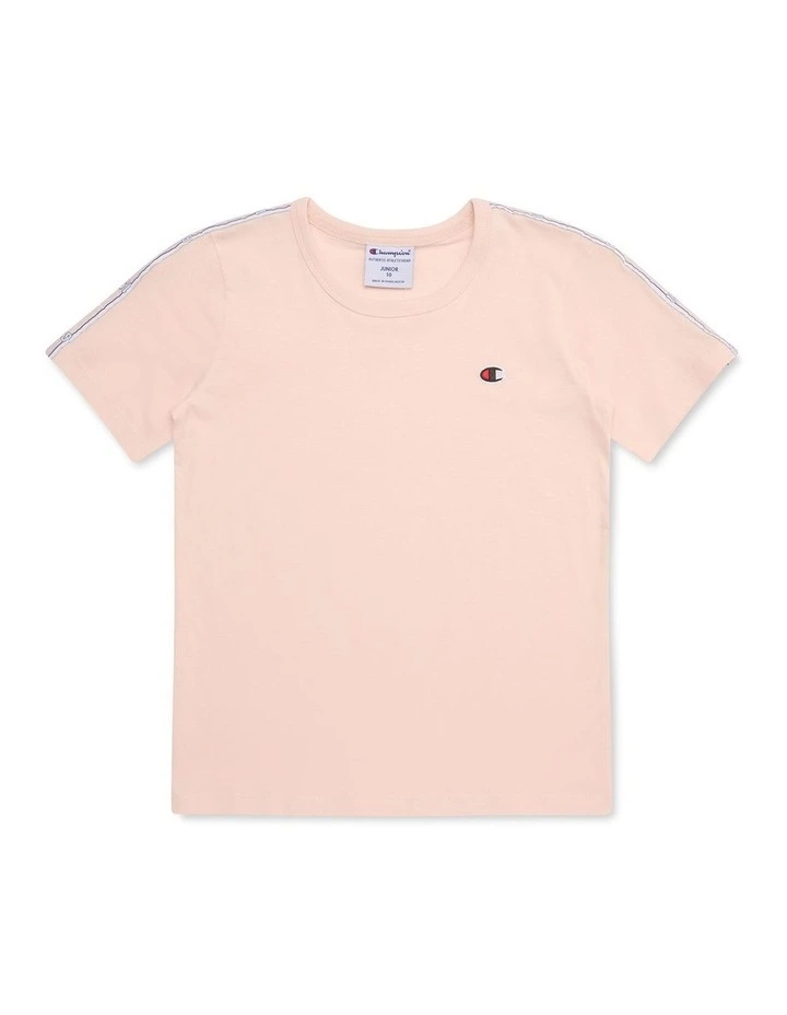 Lux Taping Tee in Pink image 1
