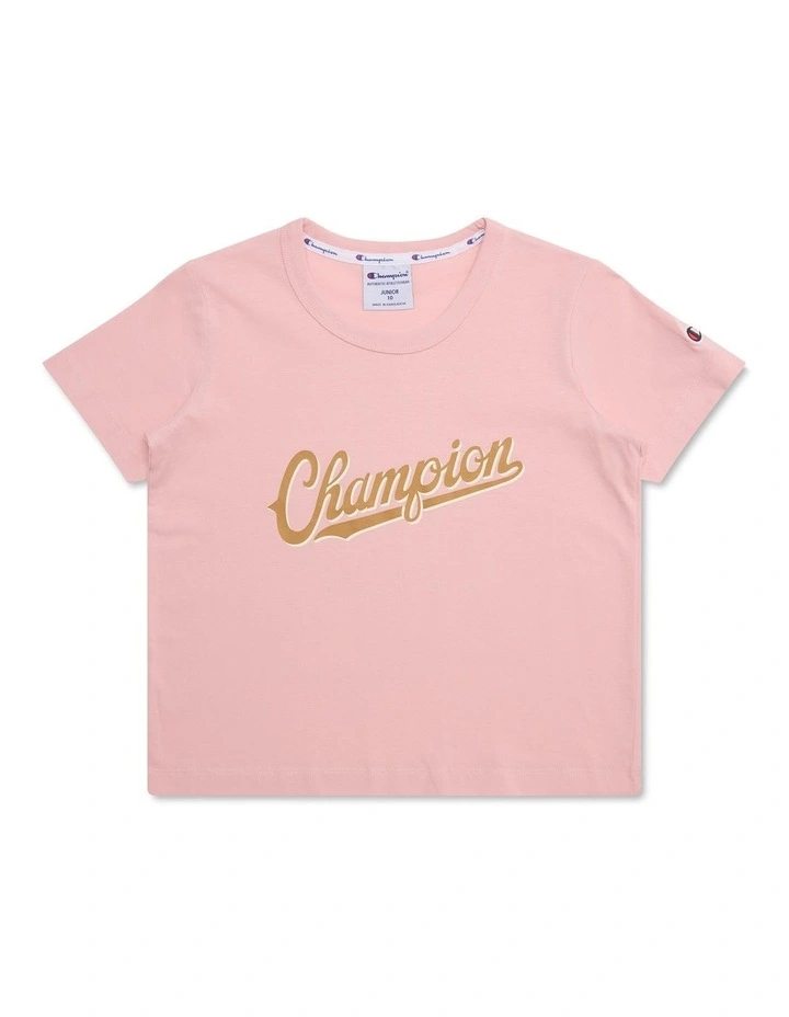 Graphic Shop Boxy Tee in Pink image 1