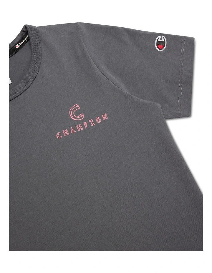 Graphic Shop Tee in Blue image 3