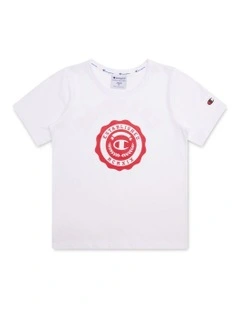 Graphic Shop Tee in White
