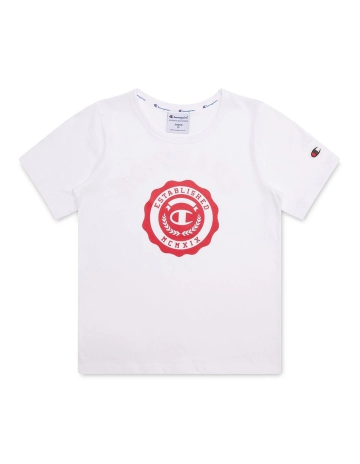 Graphic Shop Tee in White image 1