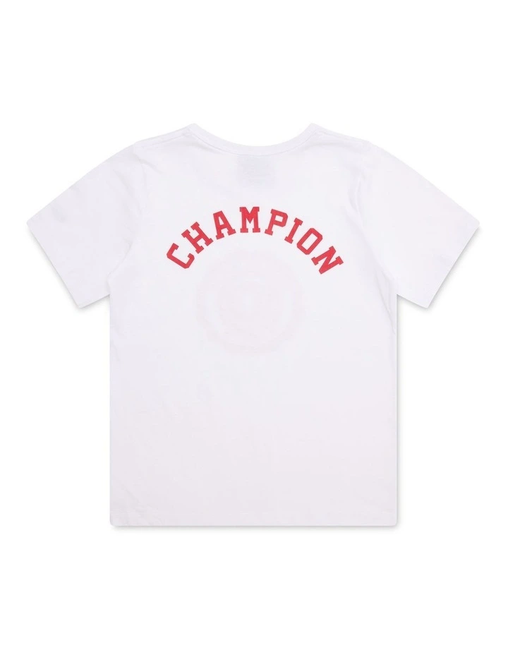 Graphic Shop Tee in White image 2