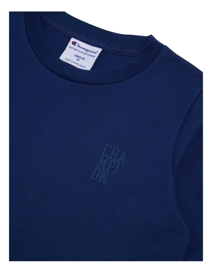 Rochester Base Tee in Blue image 3