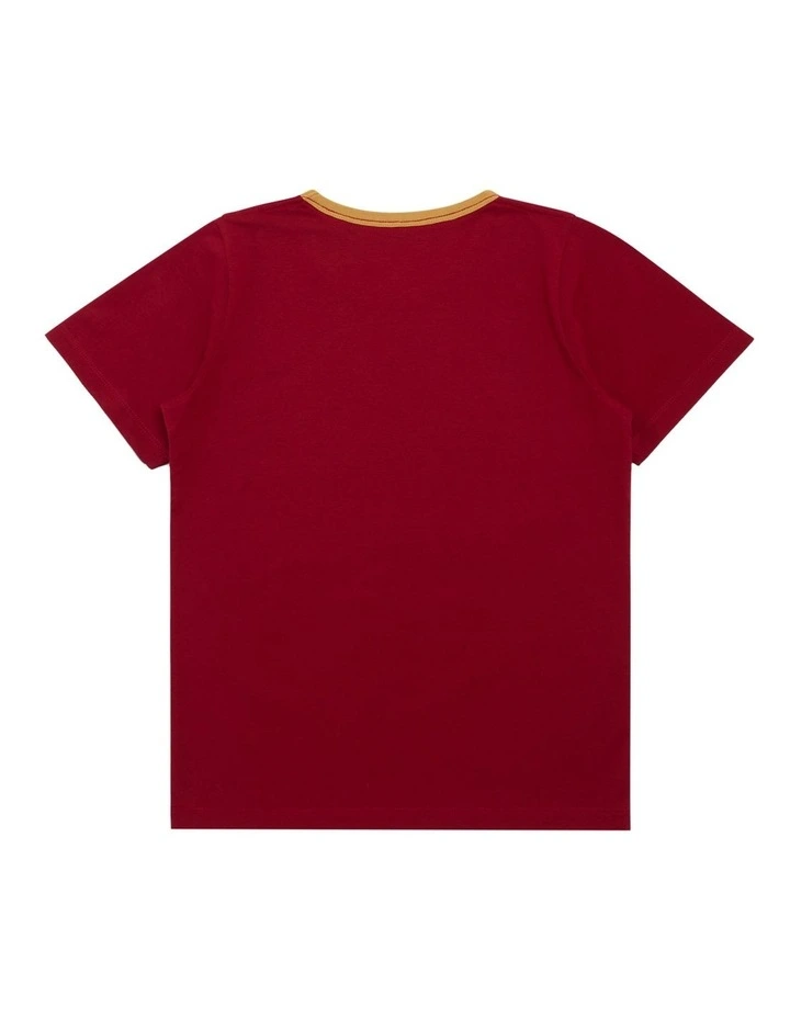 State Fair Graphic Ringer Tee in Red image 2