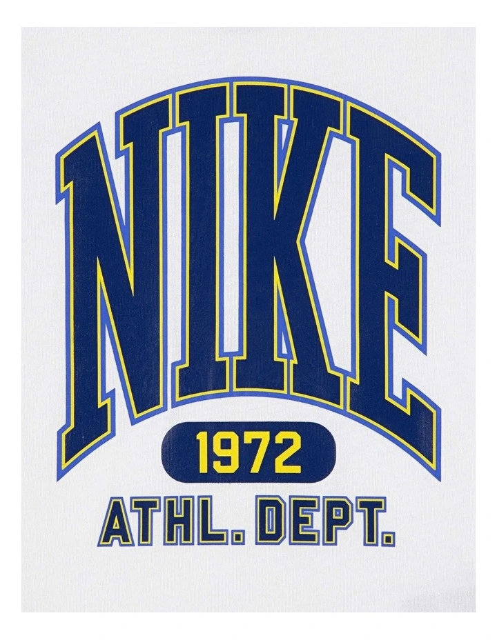 Giant Varsity Tee in White image 3