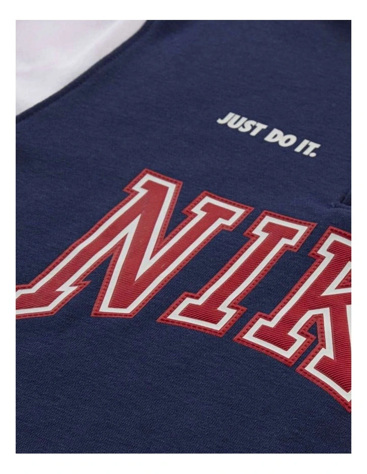 Game Day Essentials French Terry Top in Navy image 4