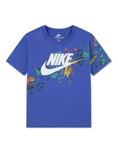 Club Revealed Short Sleeve Tee in Blue