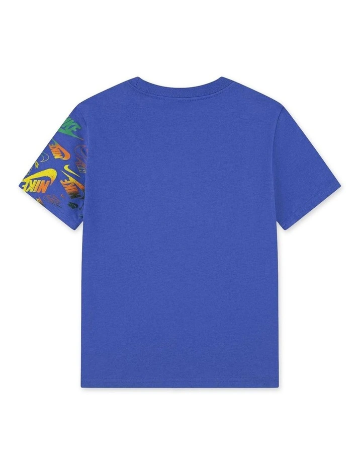 Club Revealed Short Sleeve Tee in Blue image 2