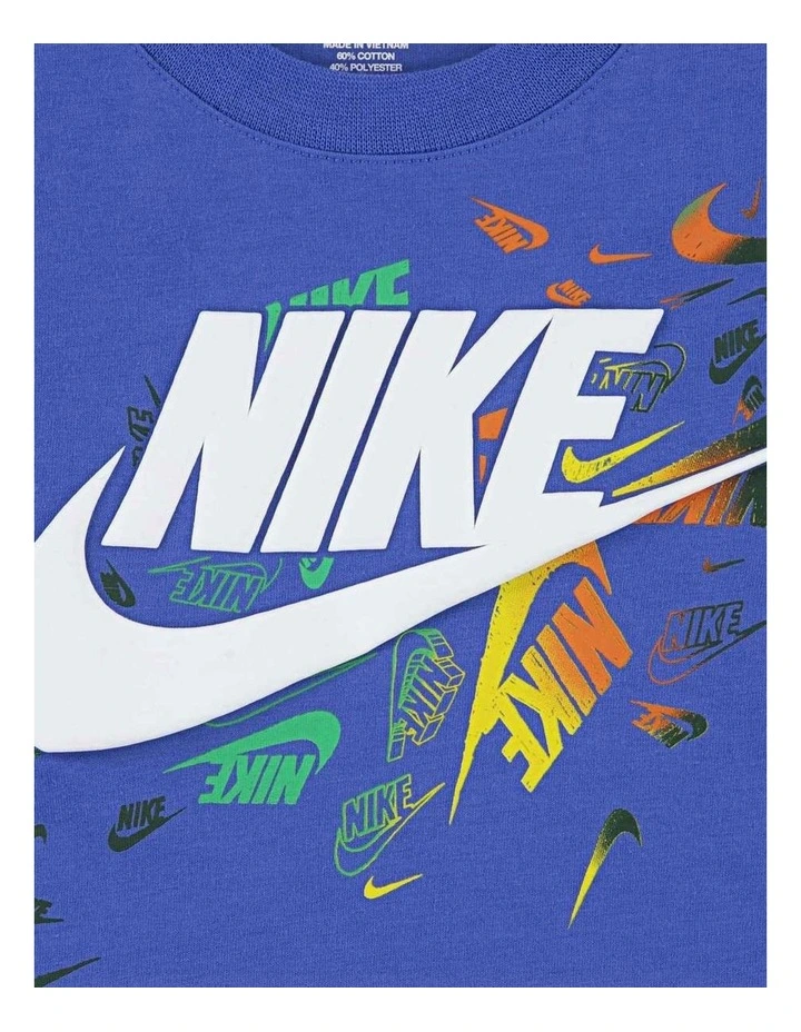 Club Revealed Short Sleeve Tee in Blue image 3