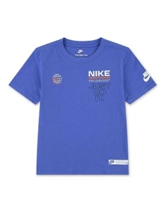 Sportswear Globe T-shirt in Blue