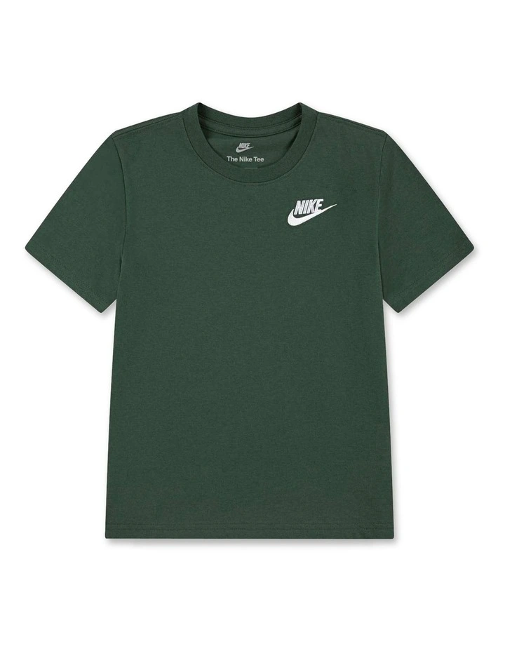 Sportswear Embroidered Futura Tee in Green image 1