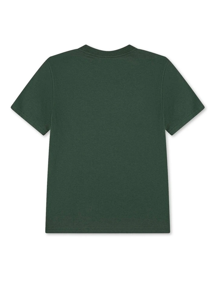 Sportswear Embroidered Futura Tee in Green image 2