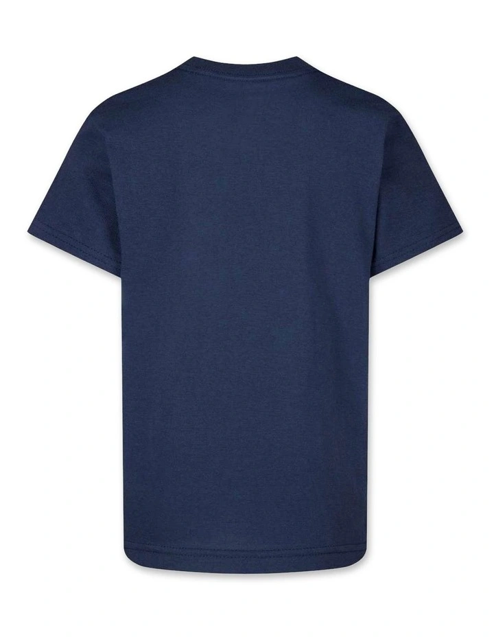 Sportswear Embroidered Futura Tee in Navy image 2