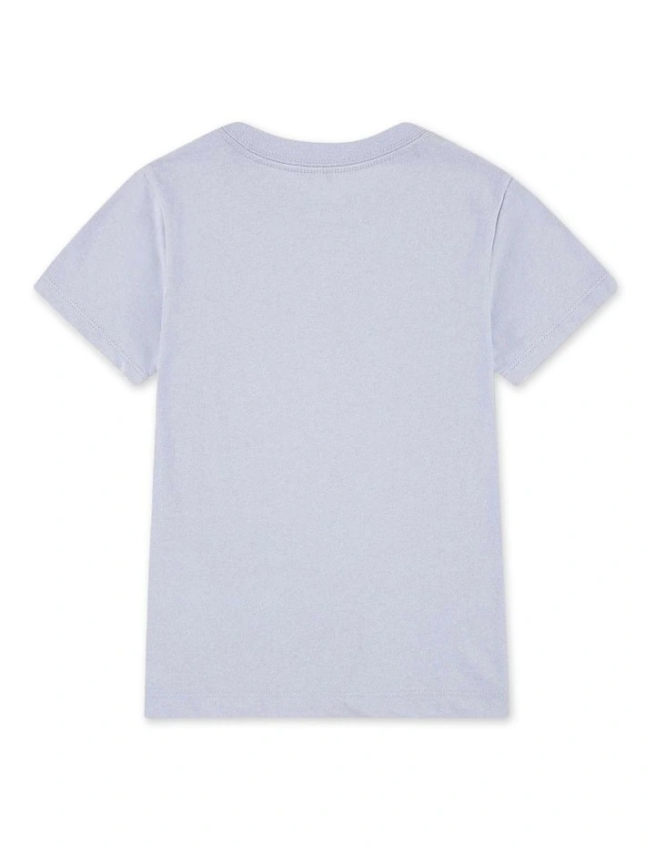 Varsity Prep Heart Tee in Grey image 2
