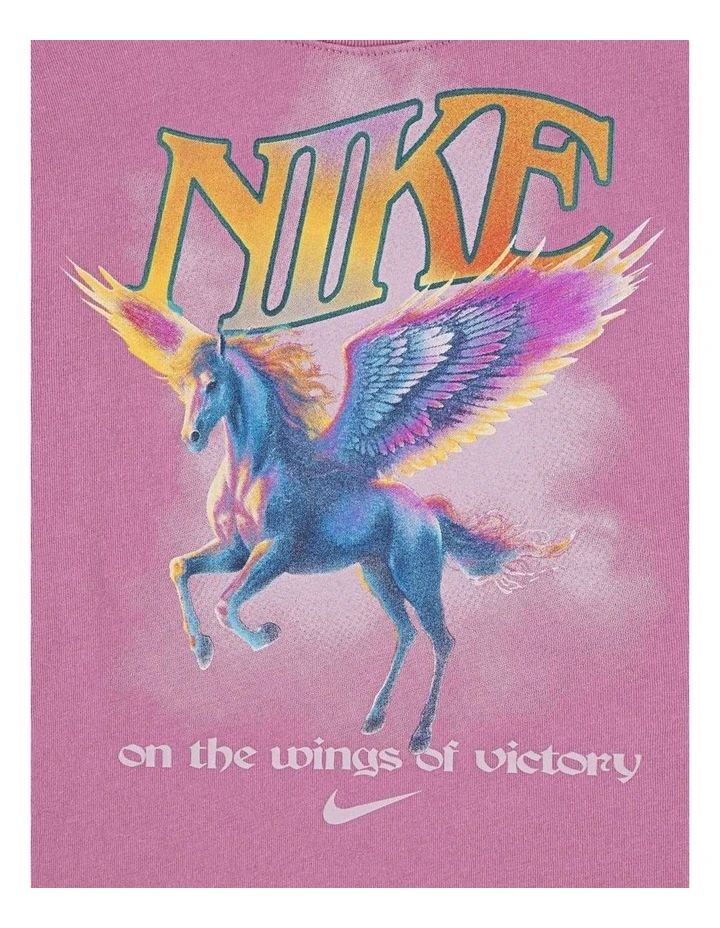 Pegasus Short Sleeve Tee in Pink image 3