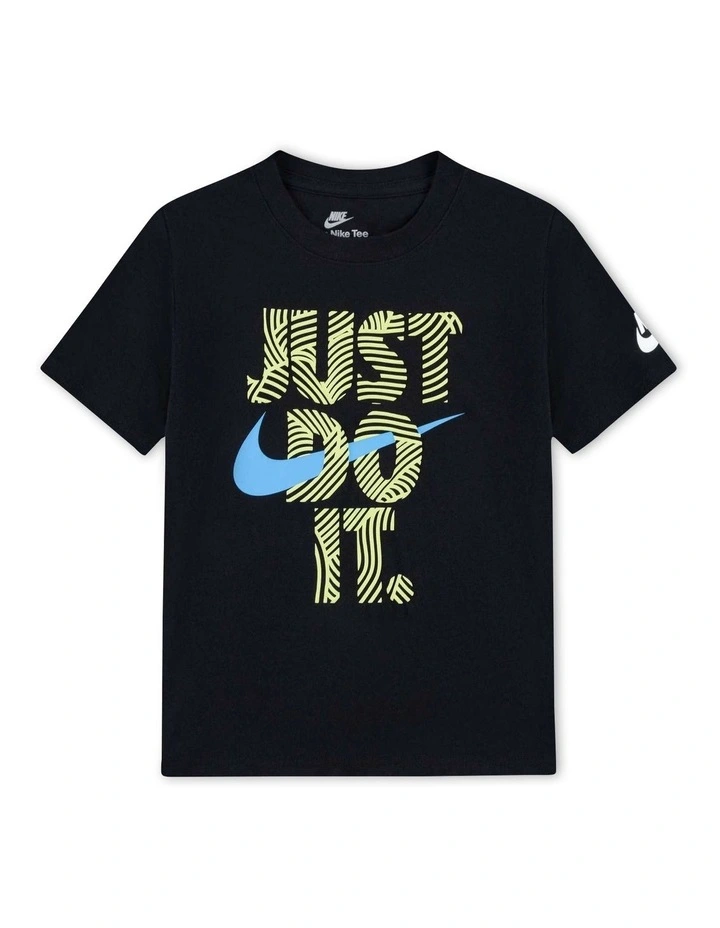 In the Zone Graphhic Tee in Black image 1