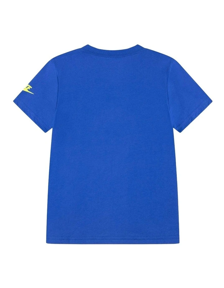Soccer Swoosh Tee in Blue image 2