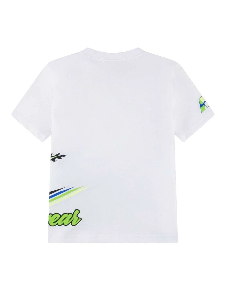 Victory Lap Short Sleeve T-shirt in White image 2