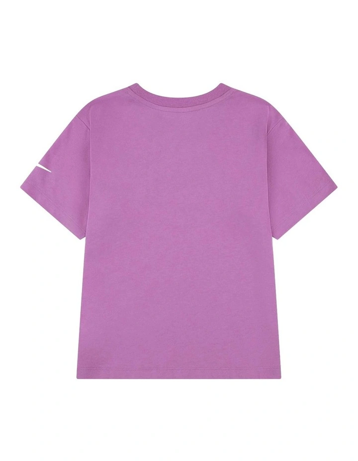 Cherry Boxy Tee in Purple image 2