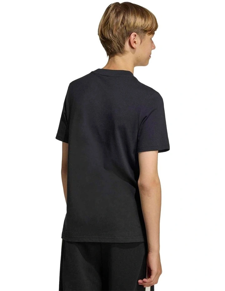 Stadium Lettering T-shirt in Black/Off White image 2