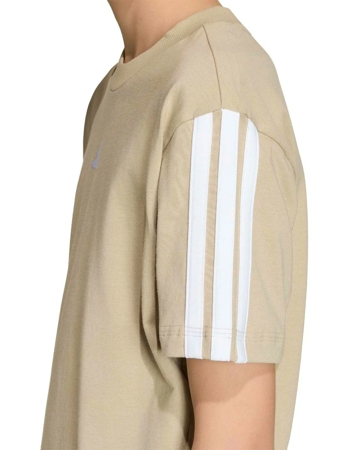 Essentials Tee in Beige image 4