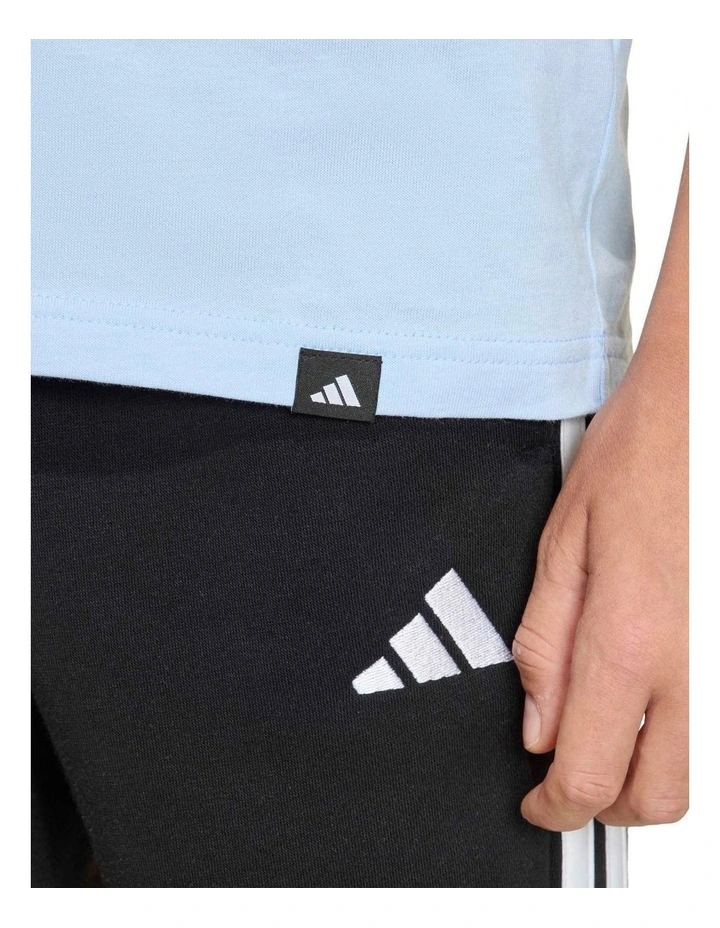 Football Graphic T-shirt in Blue image 4