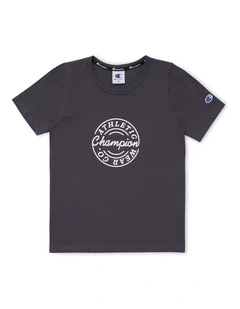 Graphic Shop Tee in Grey