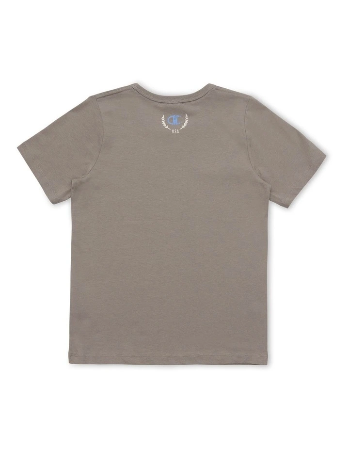Graphic Shop Tee in Grey image 2