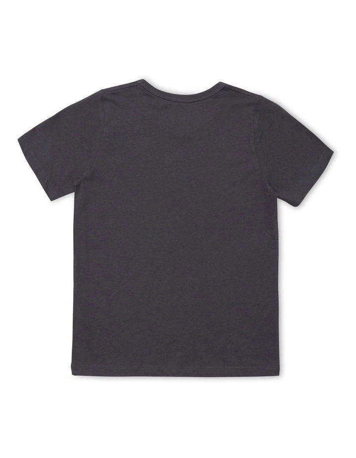 Graphic Shop Tee in Grey image 2