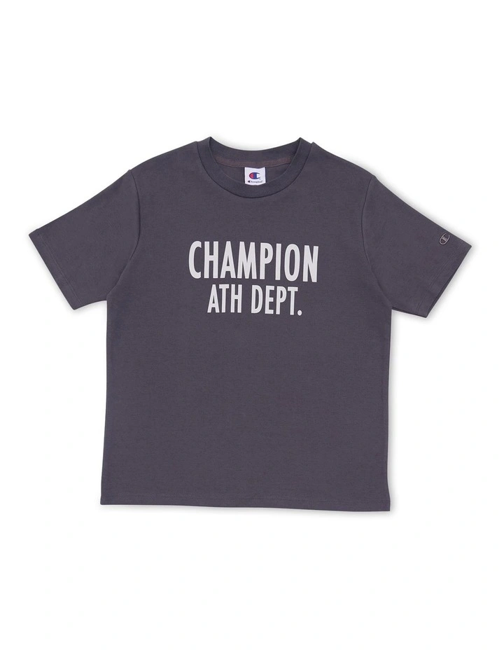 Base Graphic Tee in Grey image 1