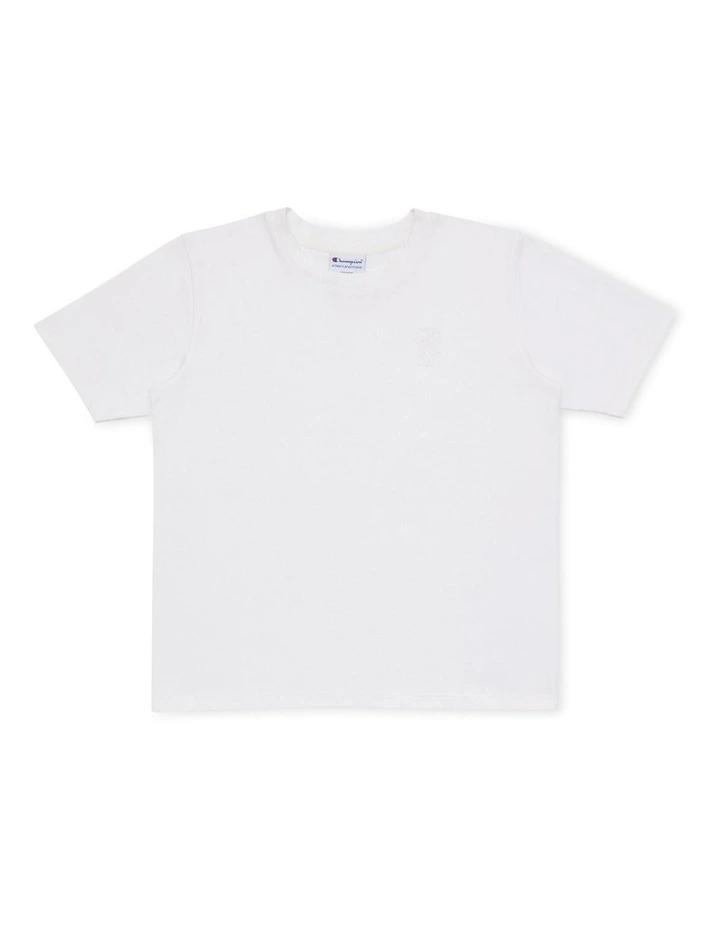 Base Tee in Chwht_White image 1