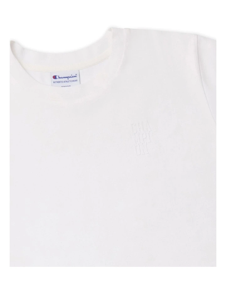 Base Tee in Chwht_White image 3