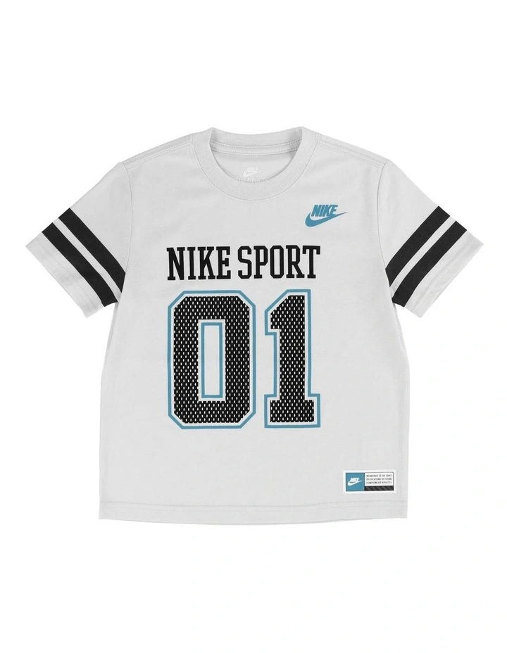 Halftime Short Sleeve T-shirt in Grey image 1