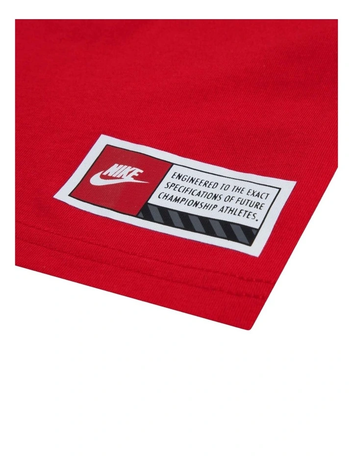 Halftime Short Sleeve T-shirt in Red image 4