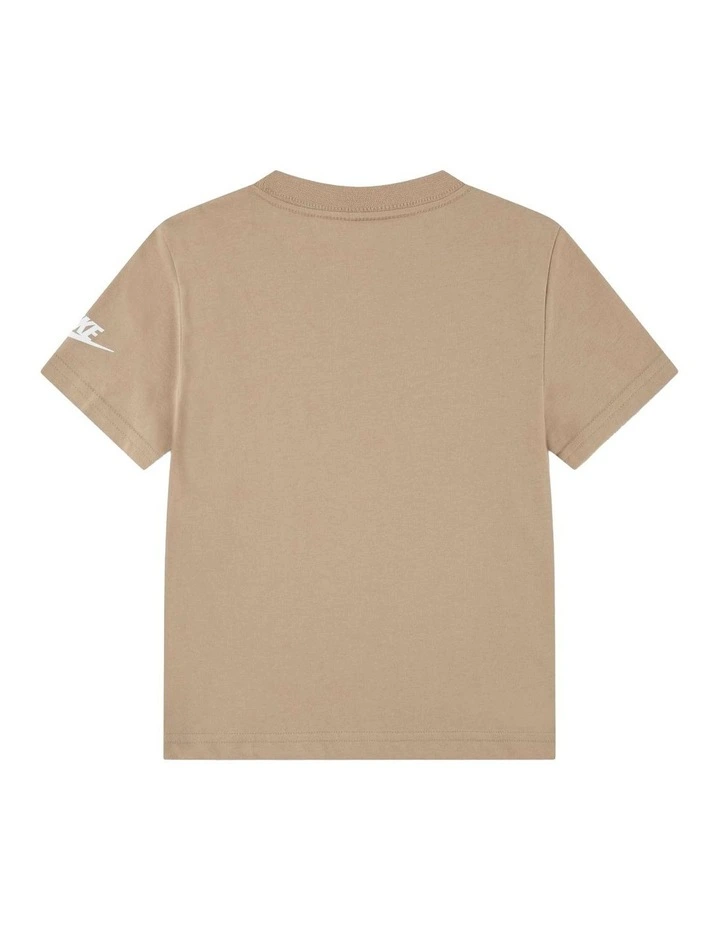 Futura Evergreen Short Sleeve T-shirt in Beige image 2