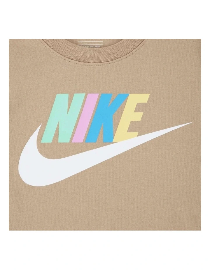 Futura Evergreen Short Sleeve T-shirt in Beige image 3