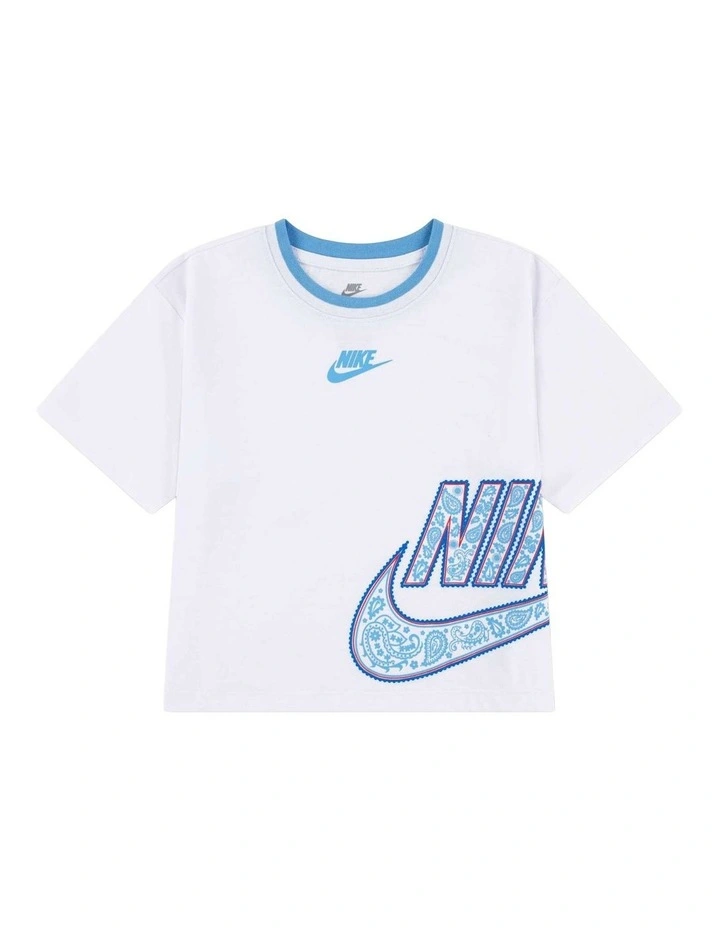Retro Remix T-shirt in White image 1