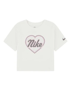 Boxy T-shirt in Ivory