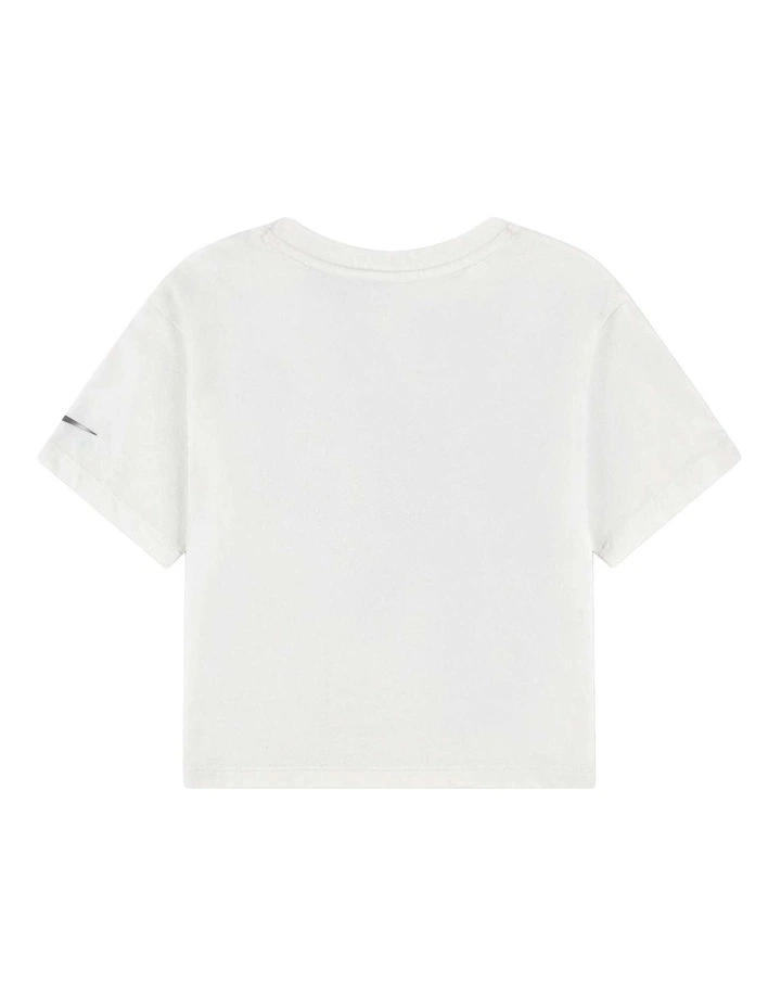 Boxy T-shirt in Ivory image 2