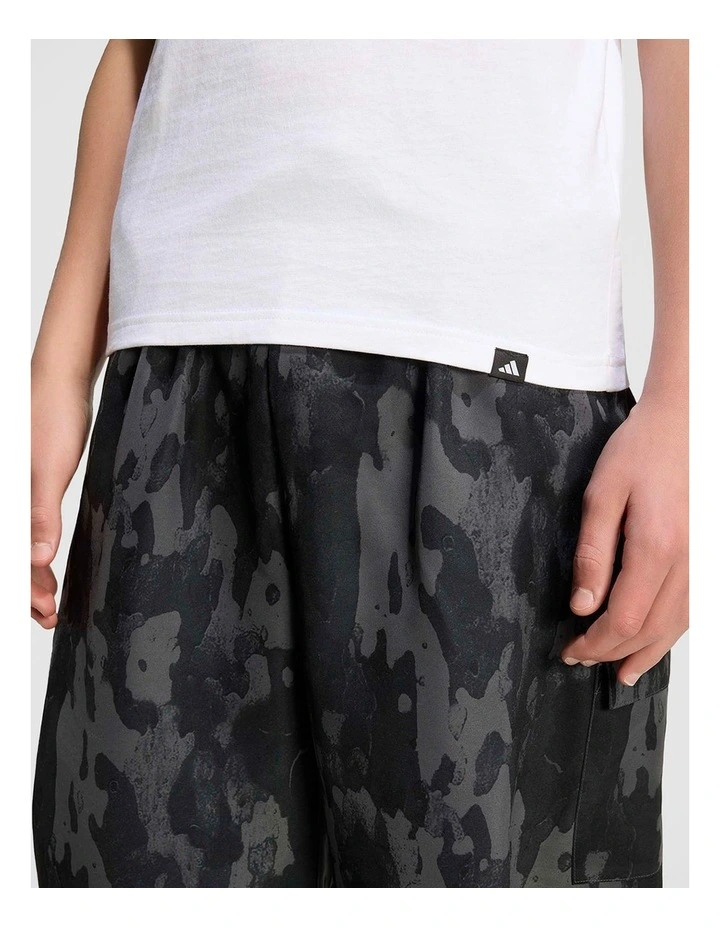 Camo Graphic T-Shirt Junior in White image 5