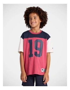 Varsity Colour Block Tee