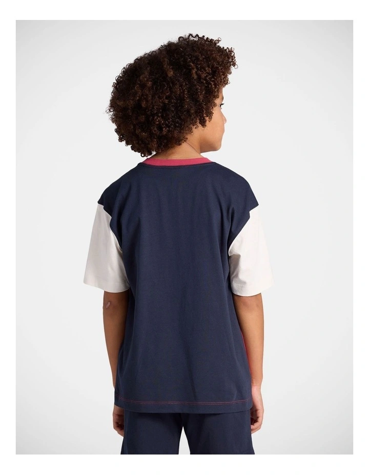 Varsity Colour Block Tee image 2