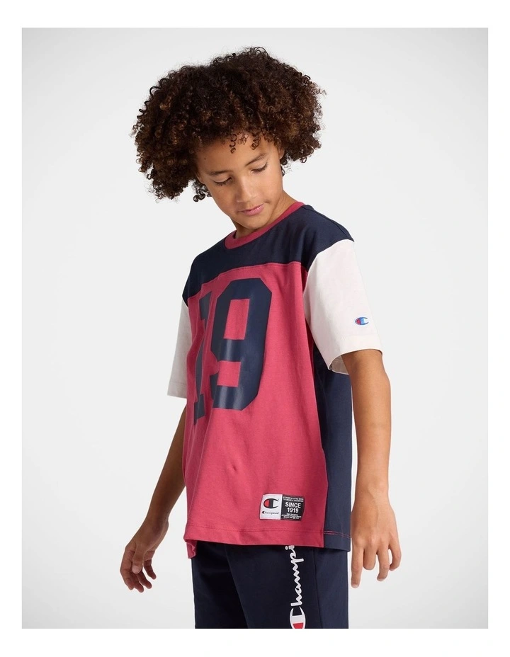 Varsity Colour Block Tee image 3