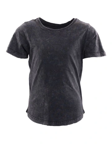 Acid Tee (3-7 Years) in Black
