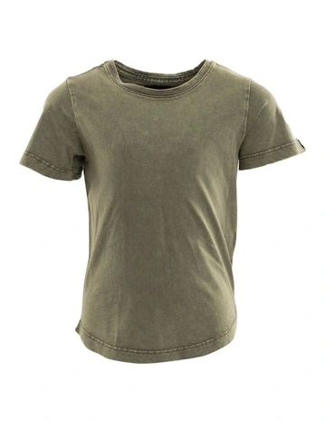 Acid Tee (3-7 Years) in Khaki