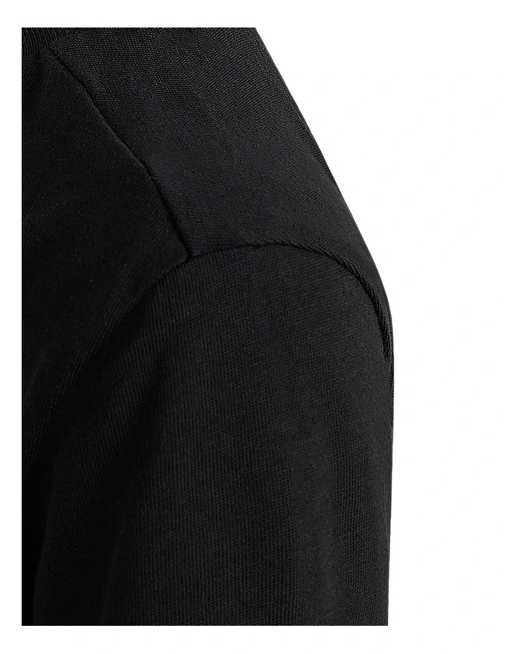 Essentials Logo T-Shirt in Black image 5