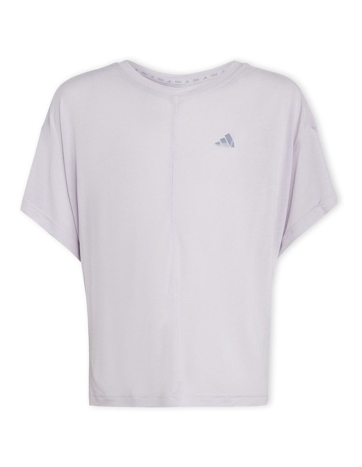 Yoga Aeroready Loose T-Shirt in Purple Lt Purple