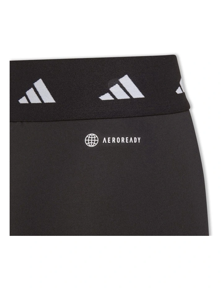 Aeroready Techfit 7/8 Leggings in Black/White image 4