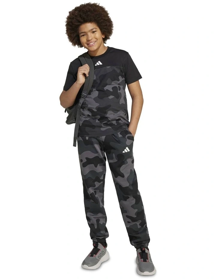 Seasonal Essentials Camo Fleece Pant in Multi image 3