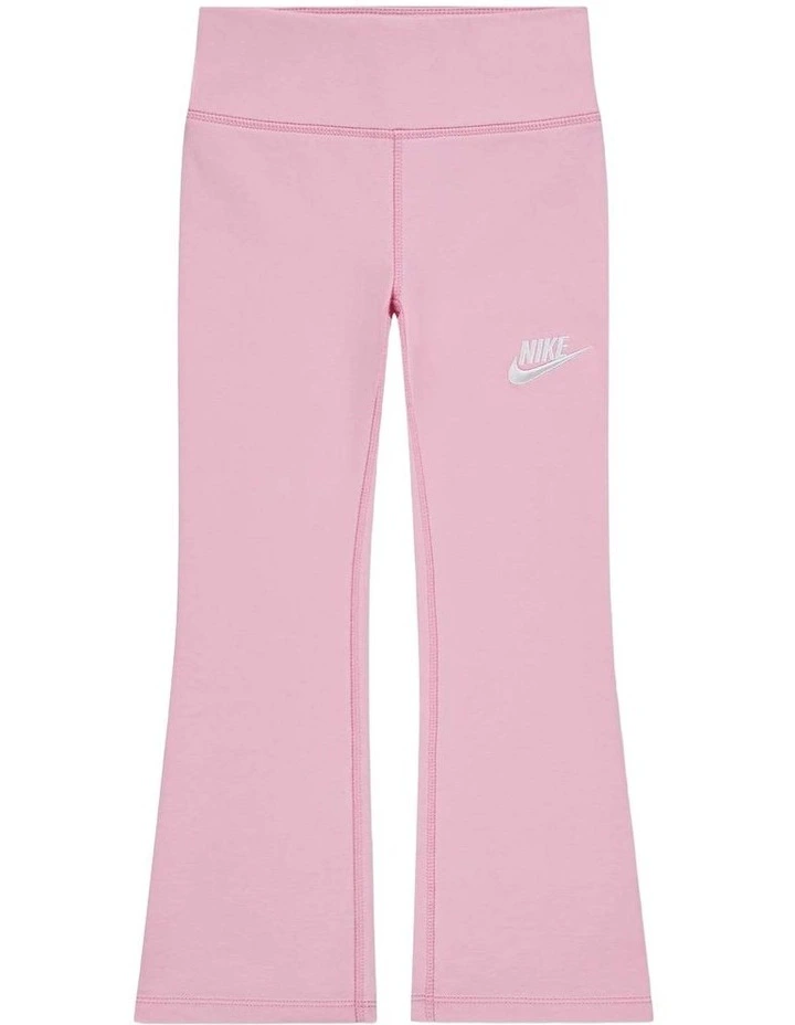 Flare Leggings in Pink image 1